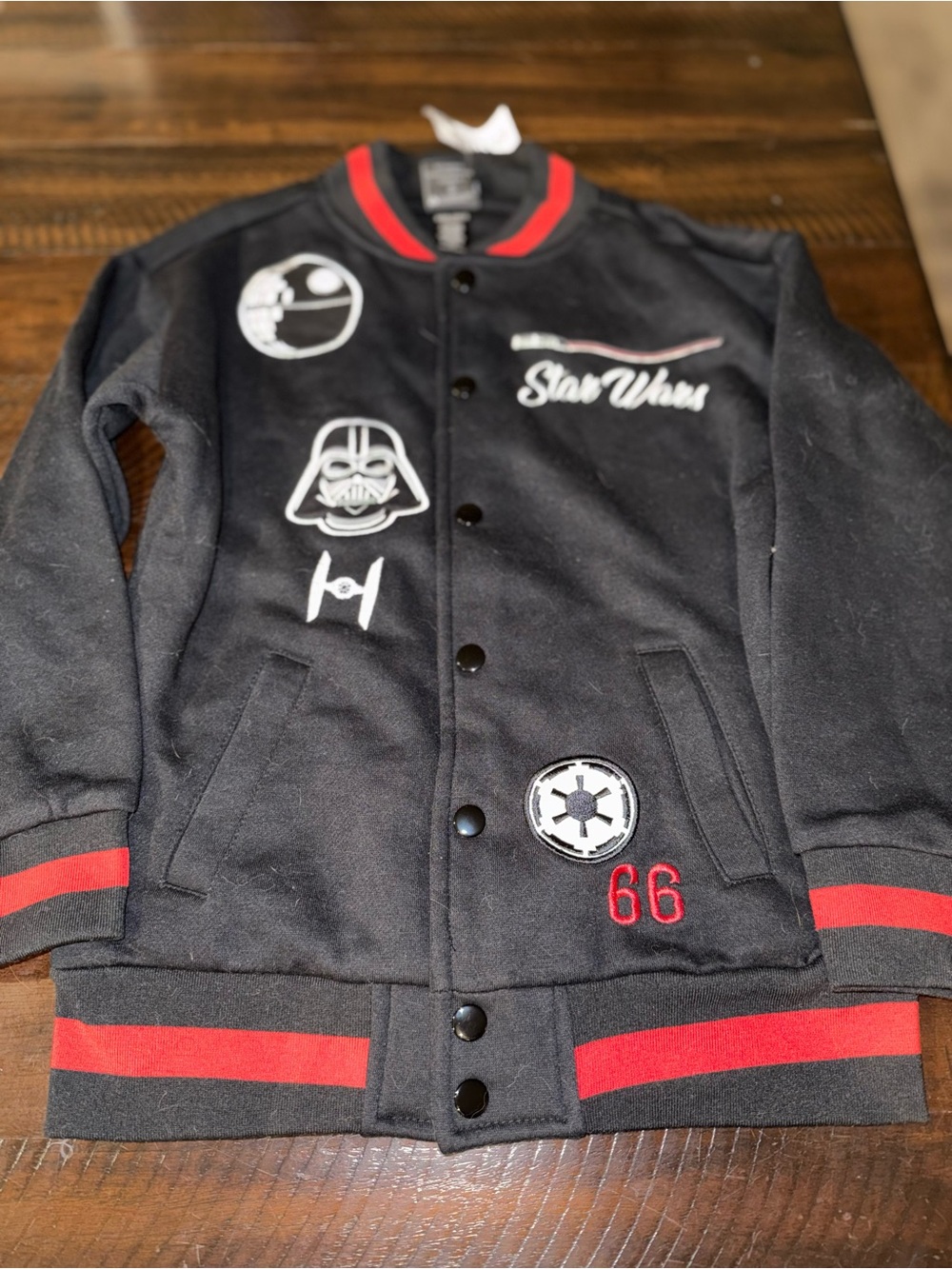 Kids Star Wars Black & Red Logo Jacket